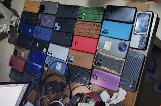 In Angola authorities arrested 8 individuals who used social media to target their victims. Credit: Interpol