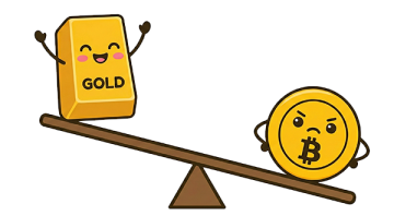Bitcoin vs. Gold