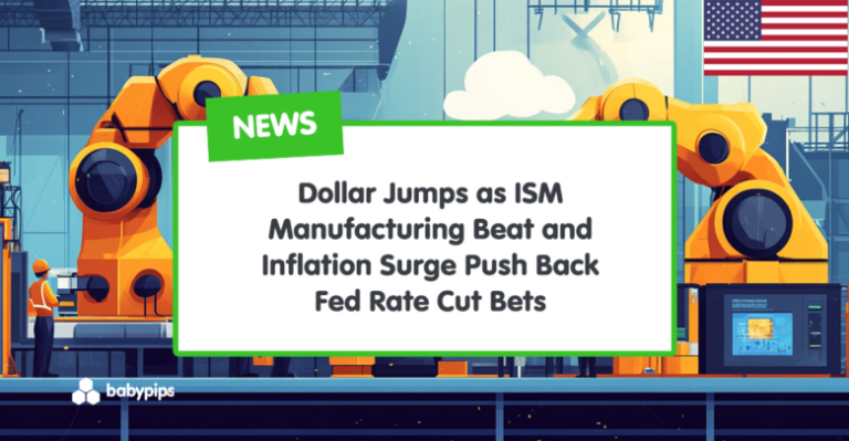 Dollar Jumps as ISM Manufacturing Beat and Inflation Surge Push Back Fed Rate Cut Bets
